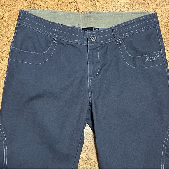 KUHL Wm’s Kuda Canvas Pant In Graphite Sz 8 Regular - Picture 4 of 16